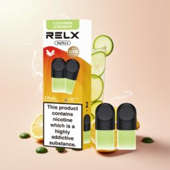 RELX Pod Pro 2 600 פּוּפִים 1.8% נִיקוֹטִין מִיץ-מְלָפְפוֹן לִימוֹנָדָה