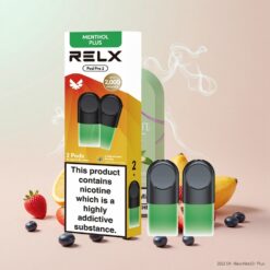 RELX Pod Pro 2 600 שאיפות 1.8% ניקוטין נענע-מנטה פלוס