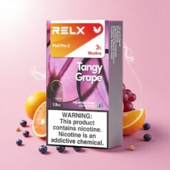 RELX Pod Pro 2 600 פעמים 3% ניקוטין ענבים חמצמצים