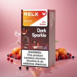 RELX Pod Pro 2 600 שאיפות 5% ניקוטין ניצוץ כהה