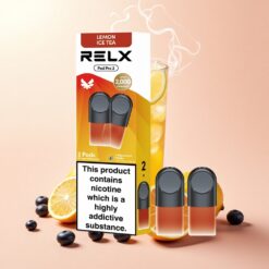 Relx Pod Pro 2 600 פעימות 1.8% נִיקוֹטִין תֵּה-לִימוֹן קֶרַח