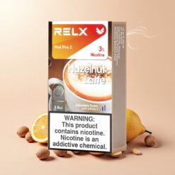 Relx Pod Pro 2 600 שאיפות 3% ניקוטין 1.9ml לֶטֶה אגוזי לוז