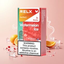 Relx Pod Pro 2 600 מפיות 3% ניקוטין אבטיח קרח