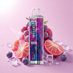 UWIN Crystal 10000 פאפים RGB ענב קרח