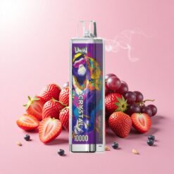 UWIN Crystal 10000 מפיות RGB תות ענבים