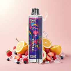 UWIN Crystal 10000 פופס RGB וניל קרח