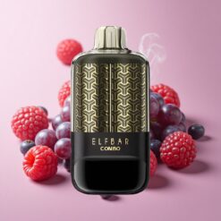 ELF BAR COMBO 25000 פֻּפִּים 700mAh פטל שחור & ענבים