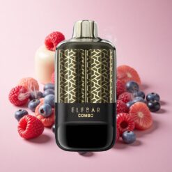 ELF BAR COMBO 25000 פופס טבק כפול פטל חמוץ תות ודובדבן