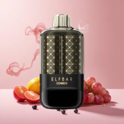 ELF BAR COMBO 25000 נשיאות לימונדה ורודה & פרי ענבים