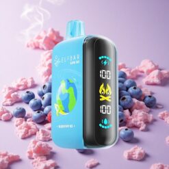 ELF BAR RAYA D3 25000 מפיות טעון חוטיני כחול קרח