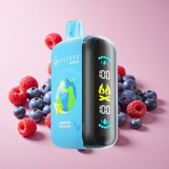 ELF BAR RAYA D3 25000 נְשִׁיפוֹת טעון תפוח עץ פטל כחול