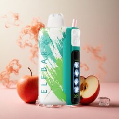 Elf Bar Ice King 40,000 מפיות מתכוונן קירור תפוח חמוץ קרח