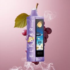 Elf Bar Planet 25000 מקטרות טעם ענב עם סוללה 800mAh