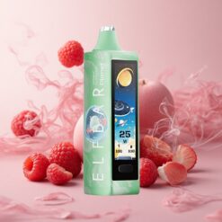 Elf Bar Planet 25000 שאיפות סוללה נטענת יסמין פטל