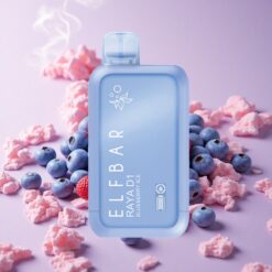 Elf Bar Raya D1 13000 מקטרות אוכמניות כחול קרח