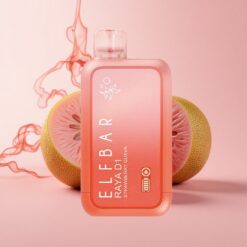 Elf Bar Raya D1 13000 מקטרות נטעמות תות גויאבה